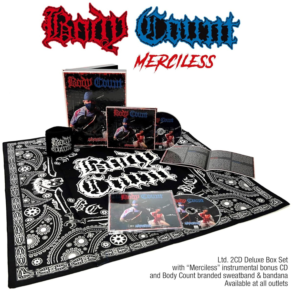 Body Count Merciless (Limited Edition, Deluxe Edition, Boxed Set) (2 Cd's)