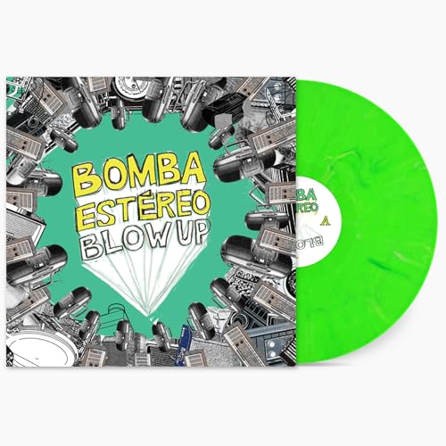 Bomba Estereo Blow Up [Limited Edition Lime Green Marble Vinyl]