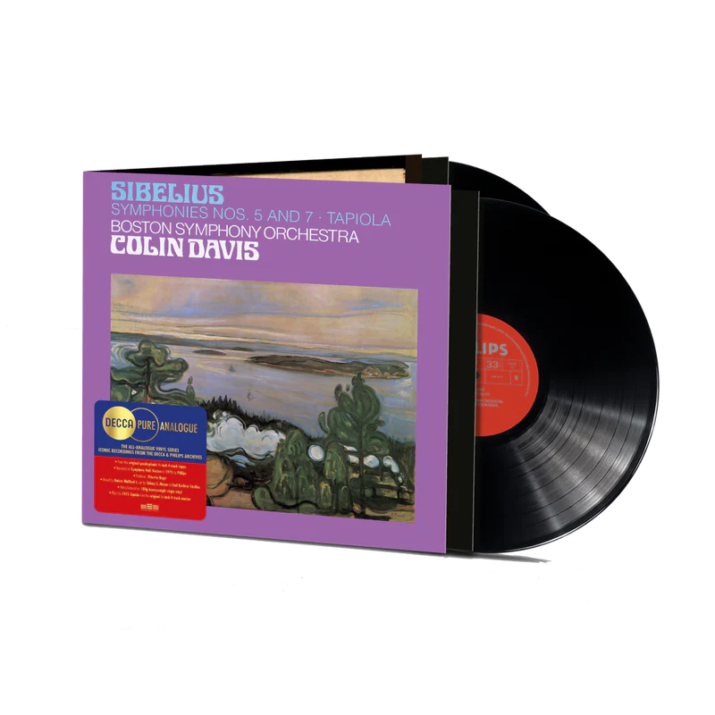 Boston Symphony Orchestra/Sir Colin Davis Sibelius: Symphonies Nos. 5 And 7; Tapiola (Decca Pure Analogue Series) [180G 2LP]