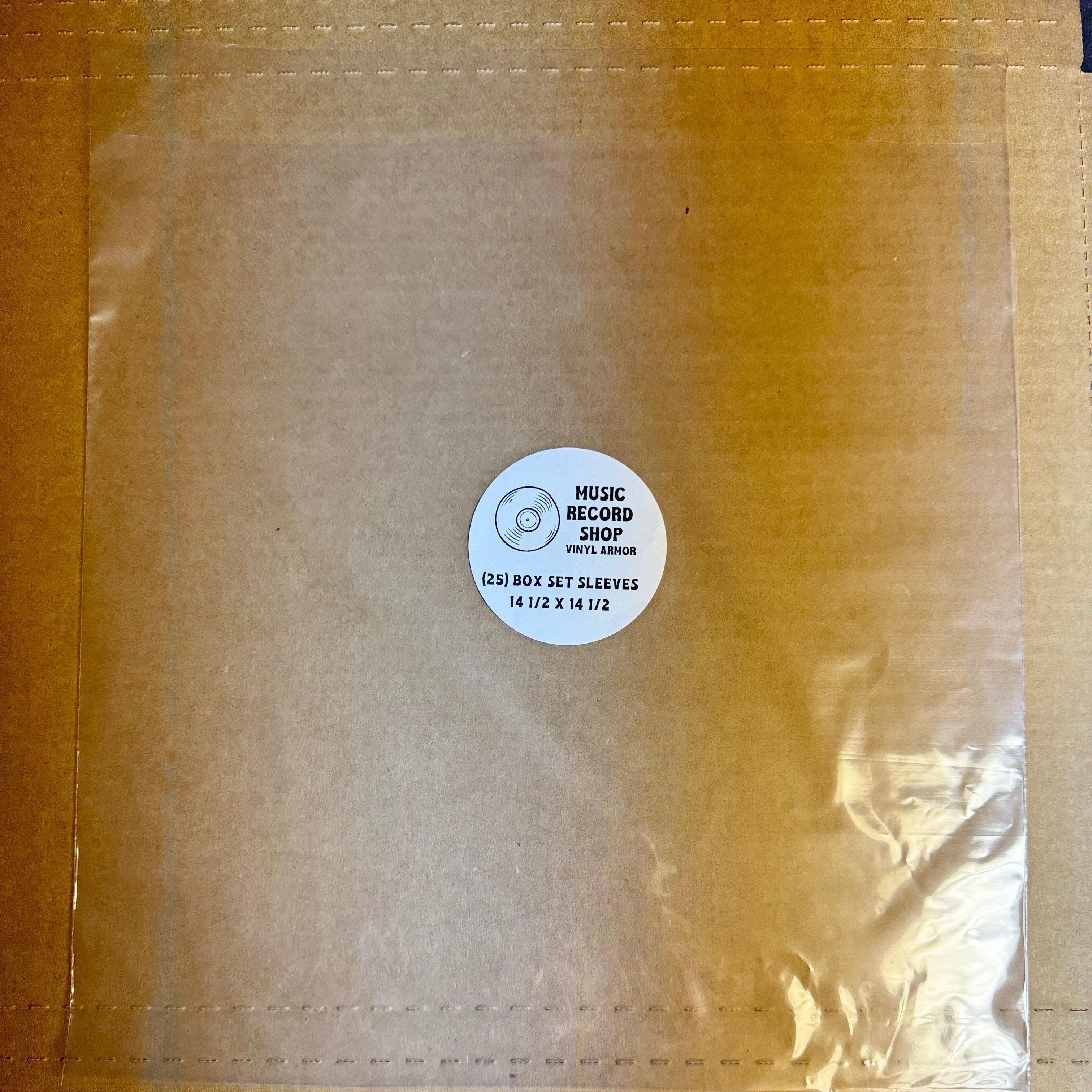 Box Set Sleeves - 2mil Polyethylene - Music Record Shop