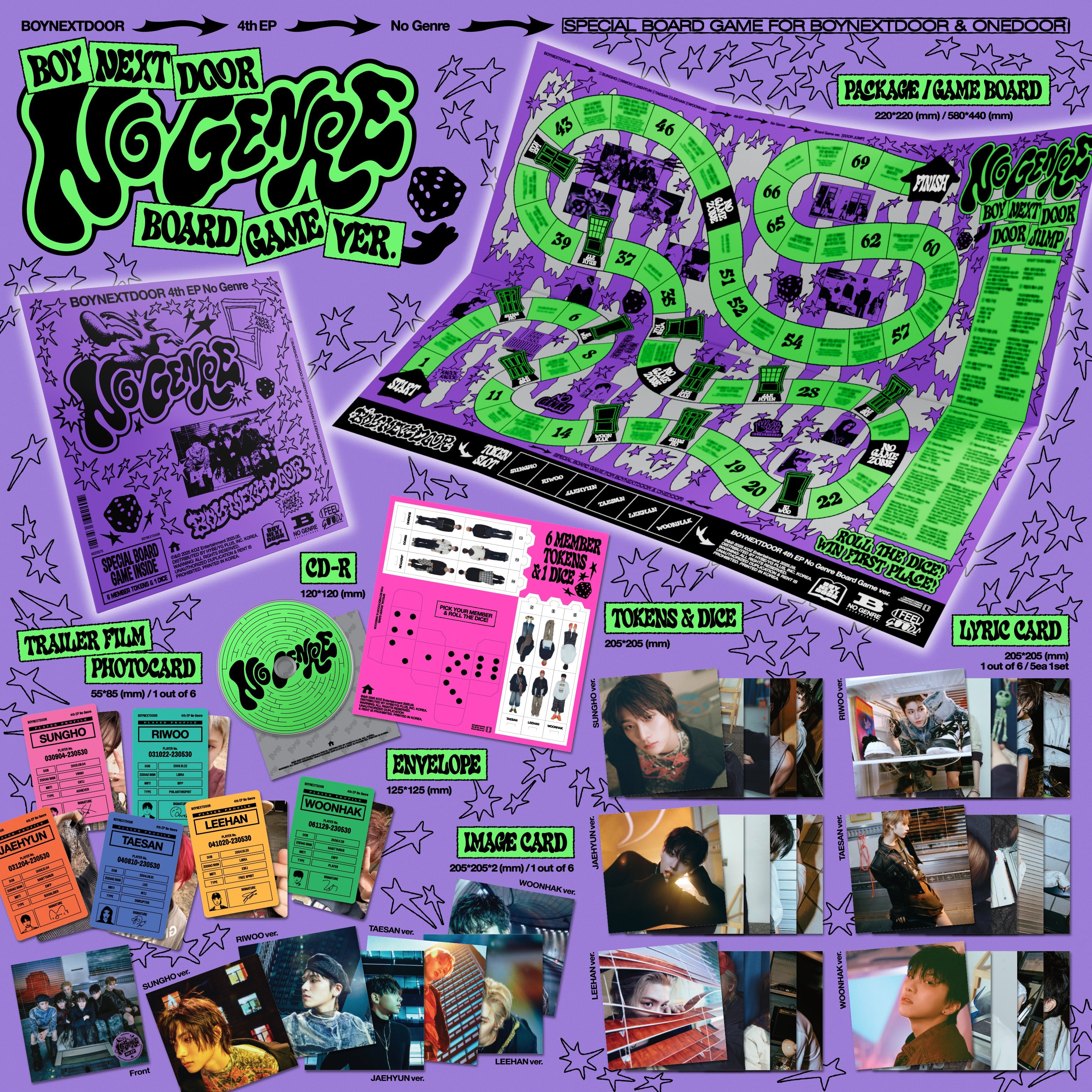 BOYNEXTDOOR Boynextdoor 4Th Ep [No Genre] [Board Game Ver.]