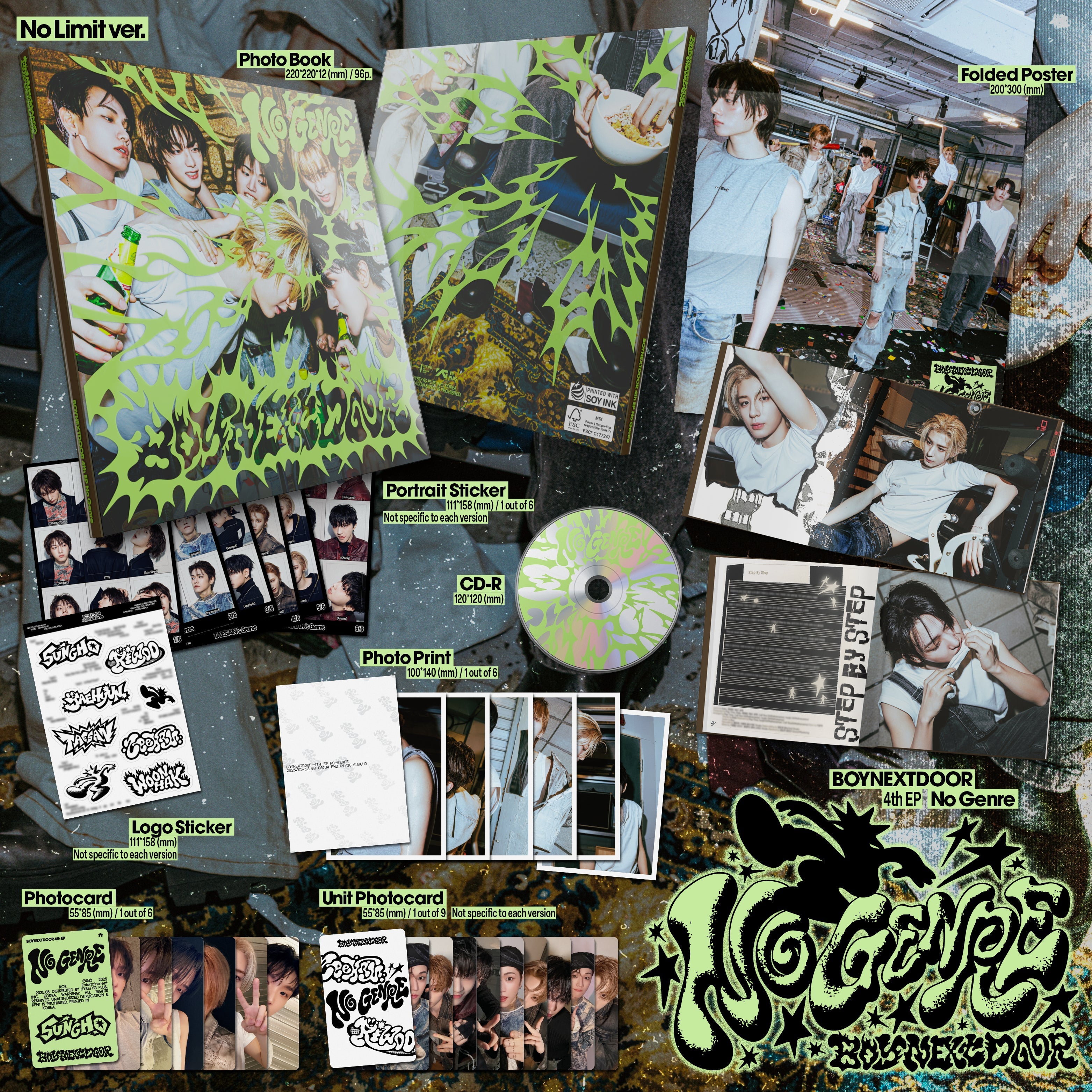 BOYNEXTDOOR Boynextdoor 4Th Ep [No Genre] [No Limit Ver.]