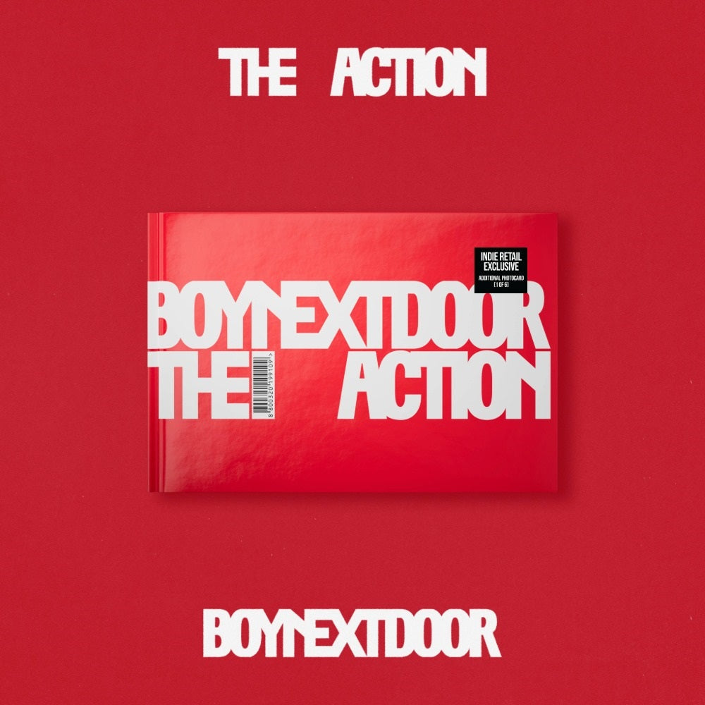 BOYNEXTDOOR Boynextdoor 5Th Ep [The Action] [Play Ver.] [Indie Retail Exclusive] [CD]