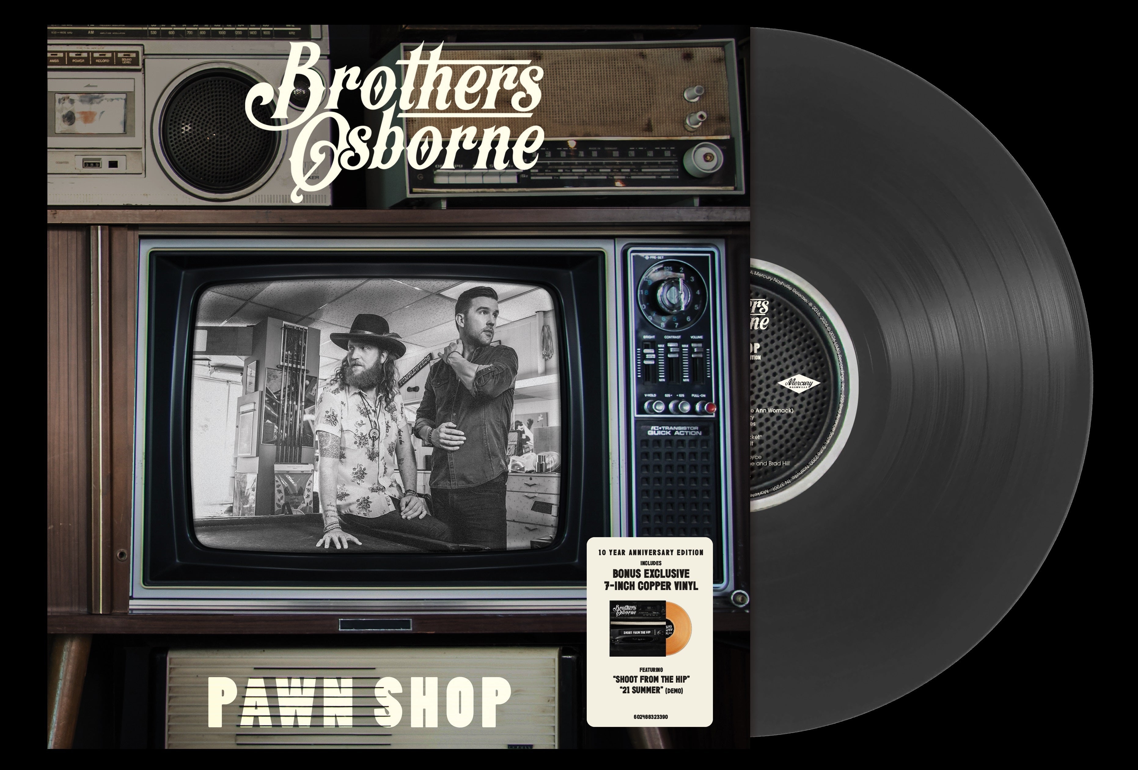 Brothers Osborne Pawn Shop (10 Year Anniversary) [LP/Copper 7" Single]