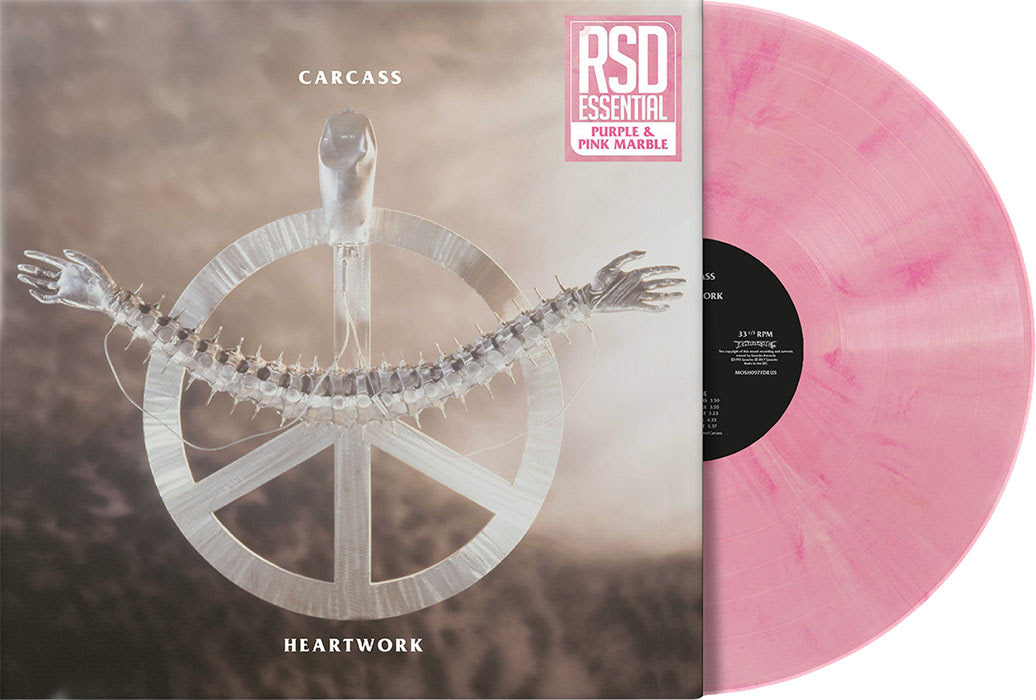 Carcass Heartwork (Indie Exclusive) [Purple & Pink Marble Vinyl]
