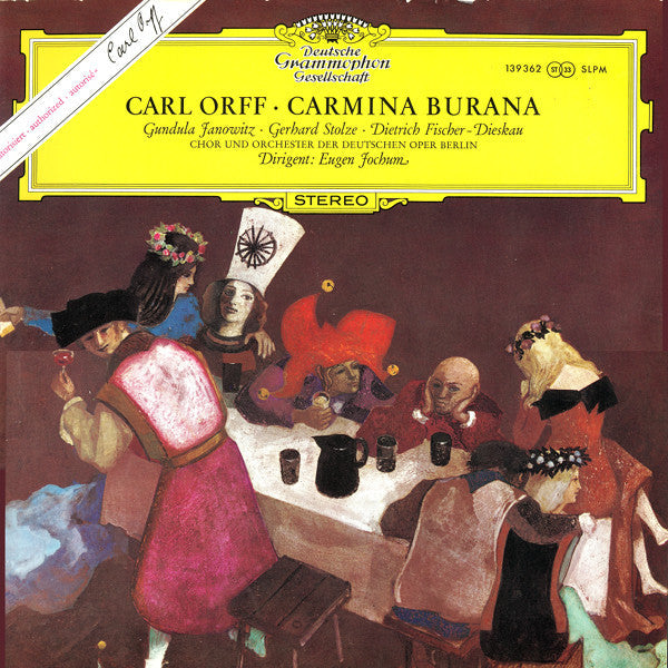 Carl Orff – Gundula Janowitz ∙ Gerhard Stolze ∙ Di Carmina Burana