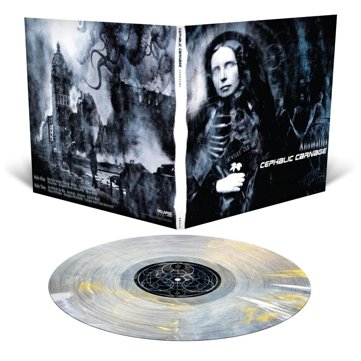Cephalic Carnage Anomalies (Custom Marble Edition Vinyl)
