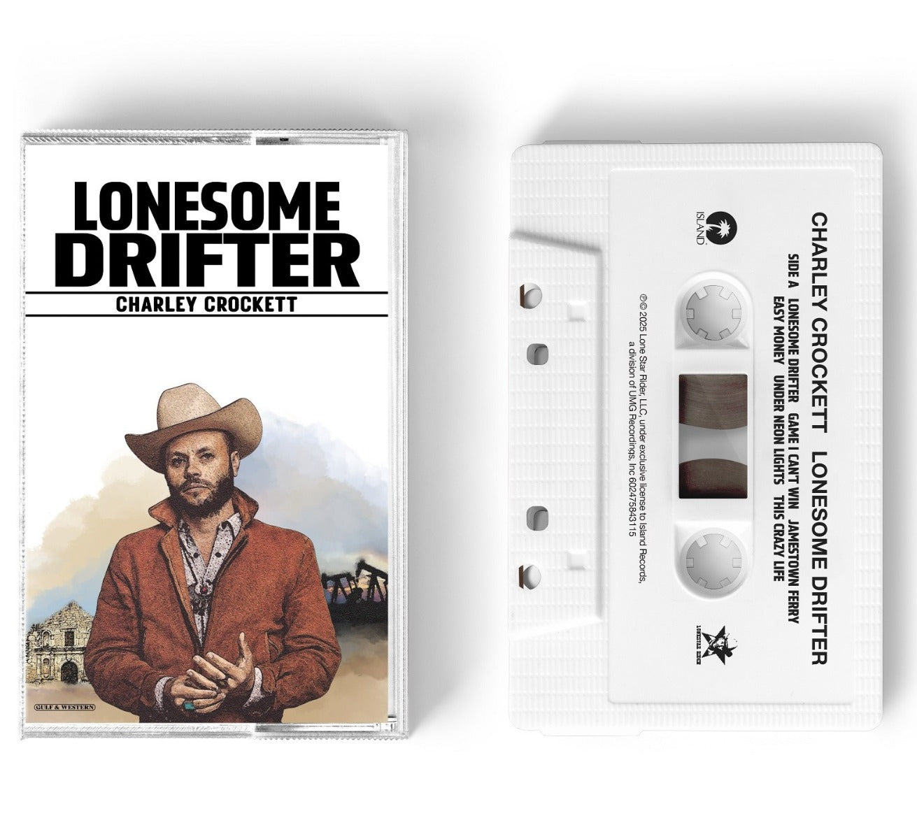 Charley Crockett Lonesome Drifter (Cassette)