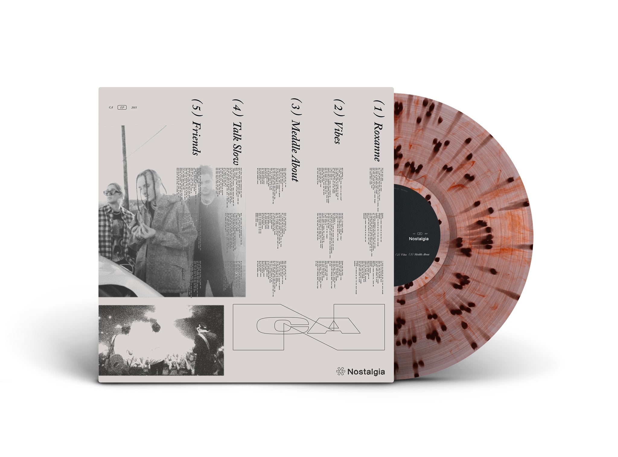 Chase Atlantic Nostalgia [Translucent Orange/Brown Splatter 12" EP]