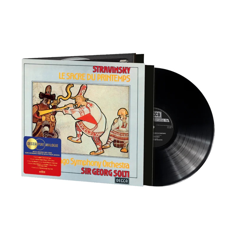 Chicago Symphony Orchestra/Sir Georg Solti Stravinsky: Le Sacre Du Printemps (Decca Pure Analogue Series) [180G LP]