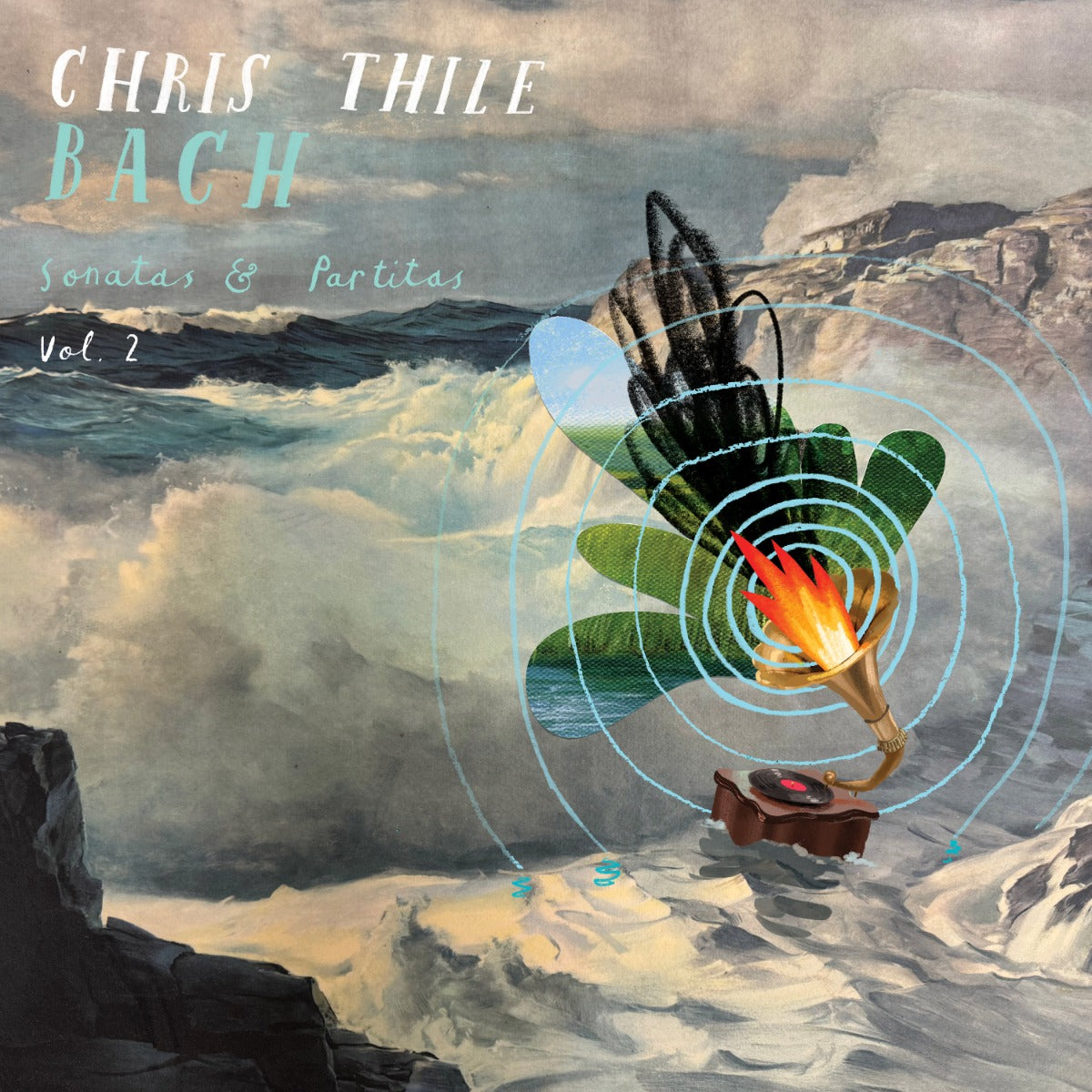 Chris Thile Bach: Sonatas And Partitas Vol. 2 (Standard Black 140G) [2LP]