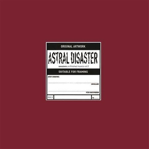 COIL Astral Disaster Sessions Un/finished Musics Vol. 2