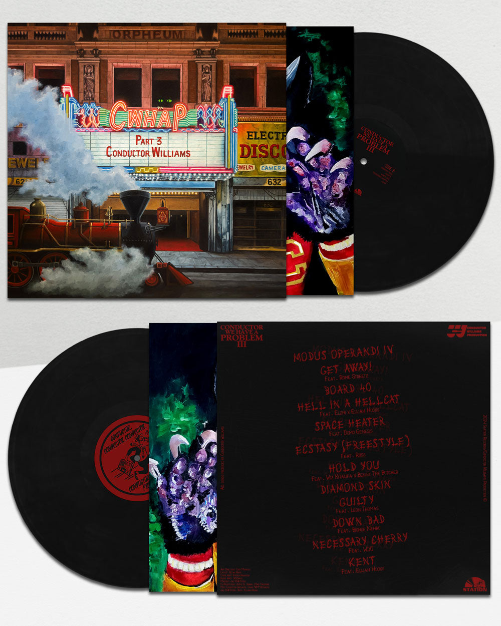 Conductor Williams Conductor We Have a Problem, Pt. 3 (Standard Black Vinyl)