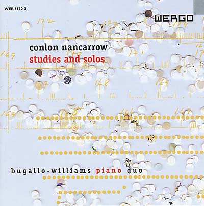 CONLON NANCARROW Studies and Solos for Piano
