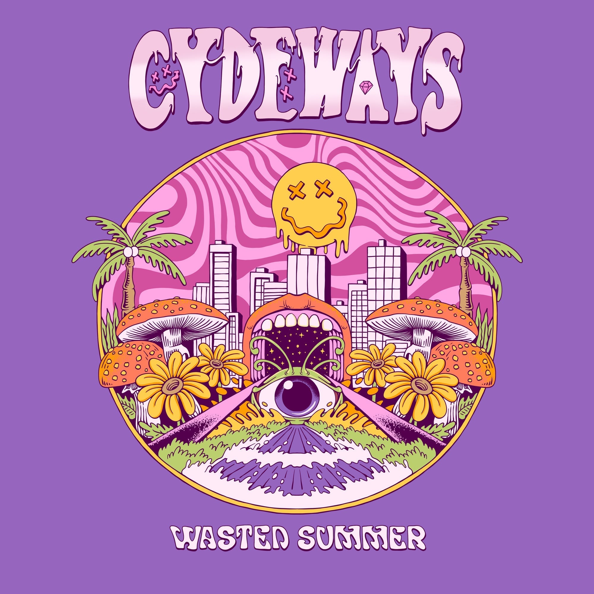 Cydeways Wasted Summer [Purple Swirl Vinyl]
