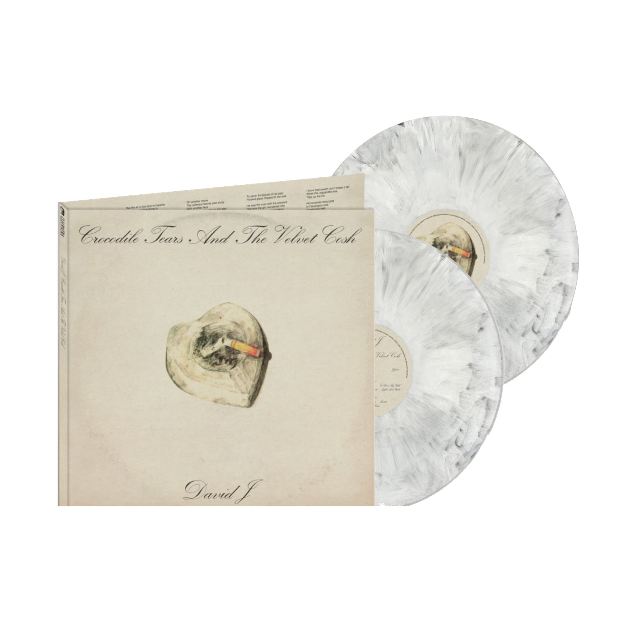 David J Crocodile Tears And The Velvet Cosh [Limited Edition White Marble Vinyl] [2LP]