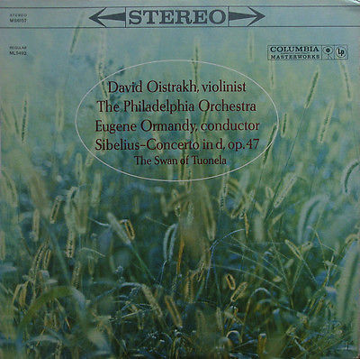 David Oistrakh ‧ The Philadelphia Orchestra / Sibe Concerto In D, Op. 47 ‧ The Swan Of Tuonela