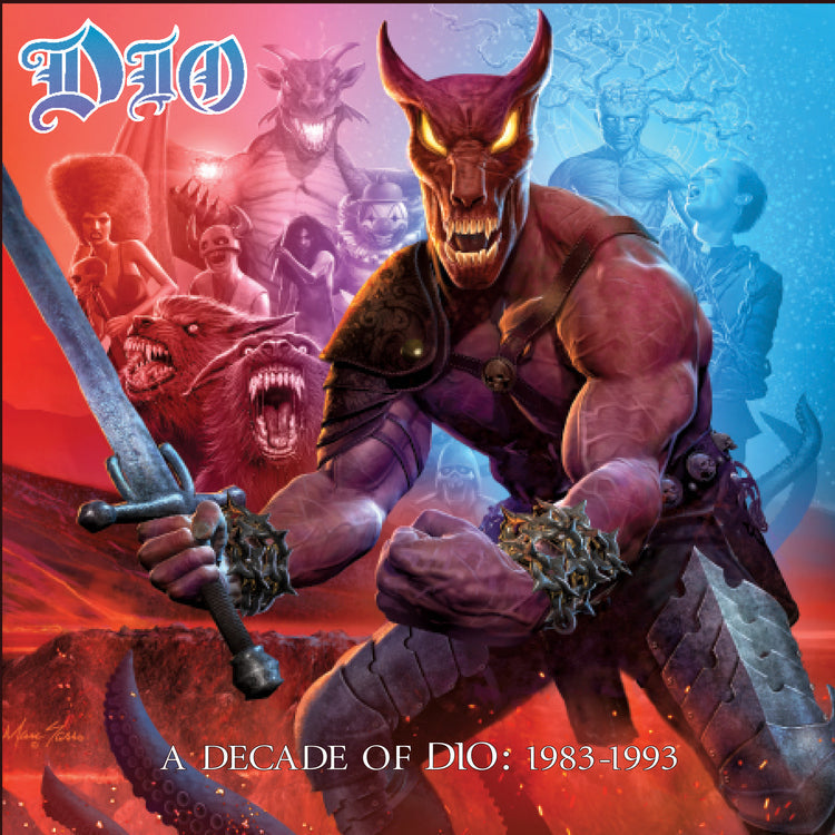 Dio A Decade Of Dio: 1983-1993 [Mixed Splatter Vinyl] [6LP Set]