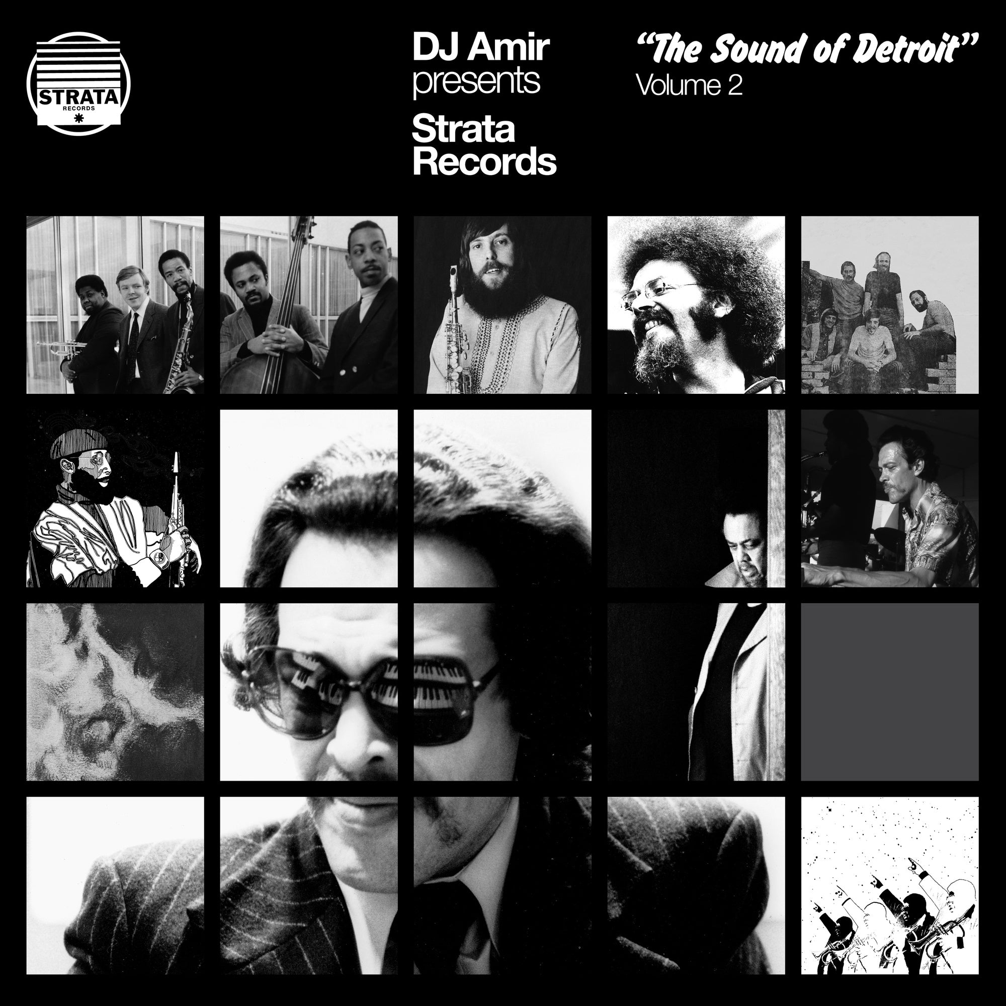 Dj Amir Dj Amir Presents Strata Records - The Sound Of Detroit Vol. 2 [3LP]