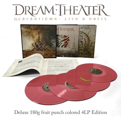 Dream Theater Quarantieme: Live A Paris [Deluxe Fruit Punch Colored 4Lp]