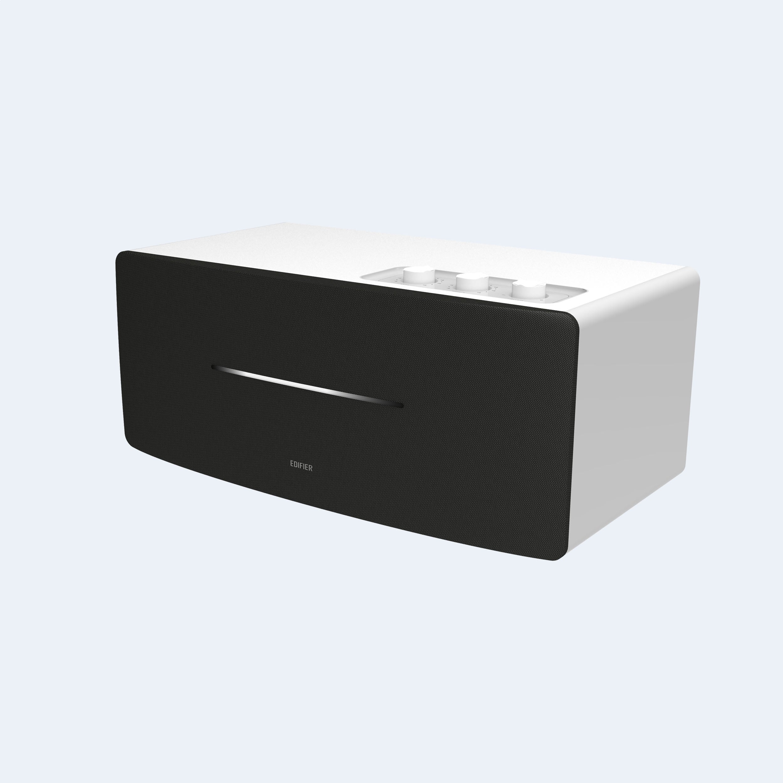 Edifier D12 Desktop Stereo Speaker- White