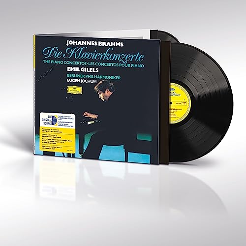 Emil Gilels/Berliner Philharmoniker/Eugen Jochum Brahms: Piano Concertos, Nos. 1 & 2 (The Original Source Series) [180g 2 LP]