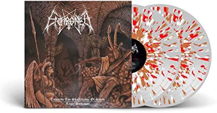 Enthroned Towards The Skullthrone / Regie Sathanas (Clear W/ Brown, Red & White Splatter Vinyl 2Lp)