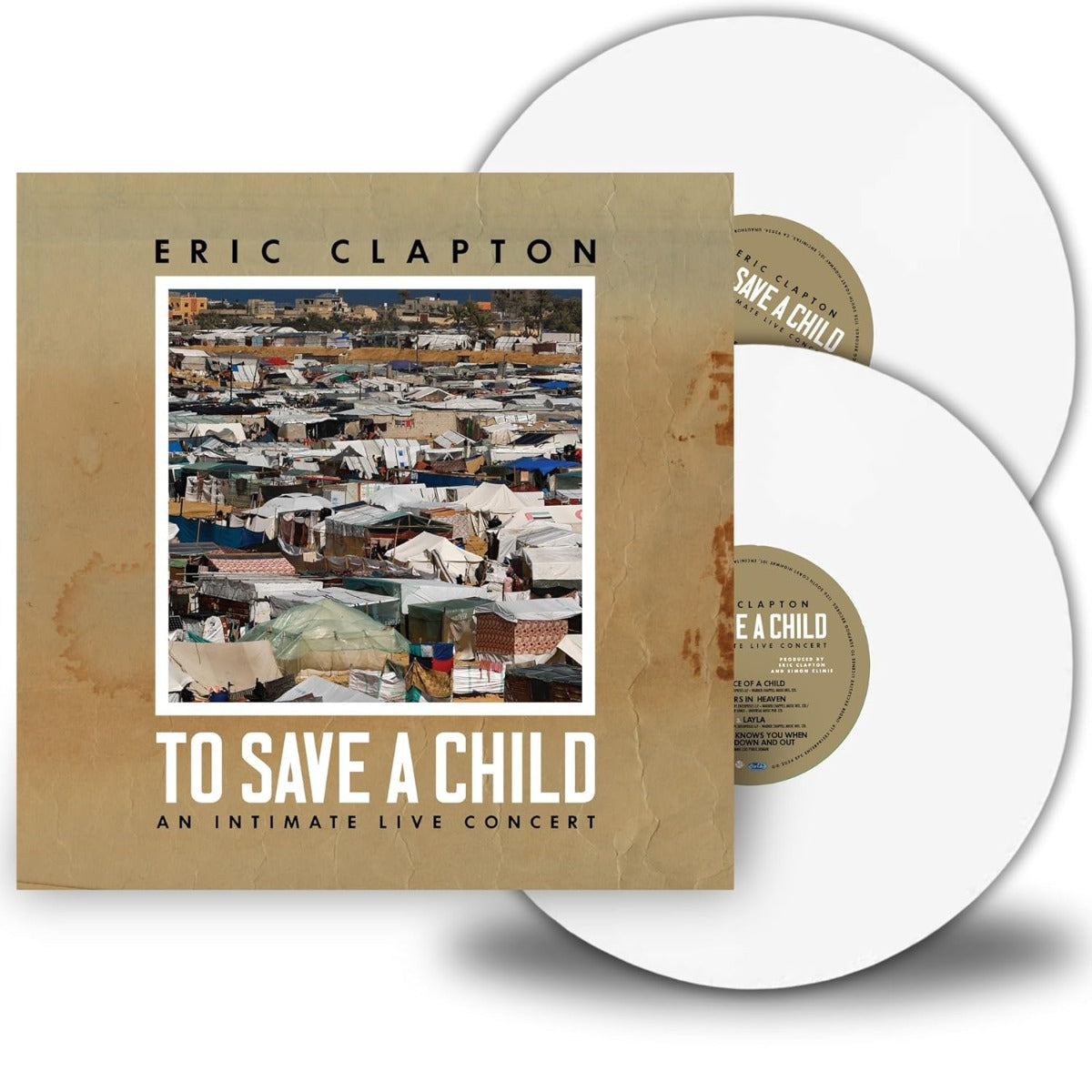 Eric Clapton To Save A Child (Limited Edition, White Colored Vinyl) (2 Lp's)