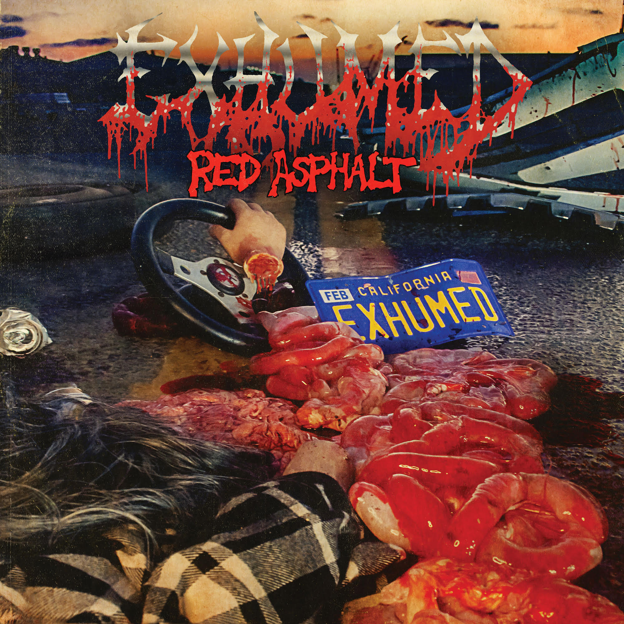 Exhumed Red Asphalt [Blood Red Vinyl]