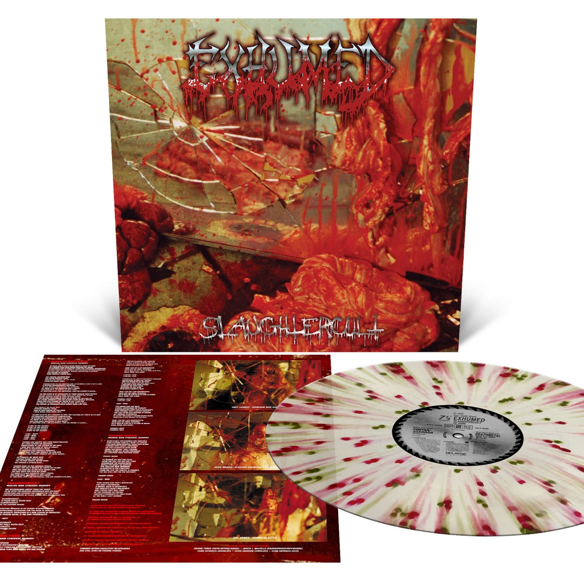 Exhumed Slaughtercult (Milky Clear with Splatter)