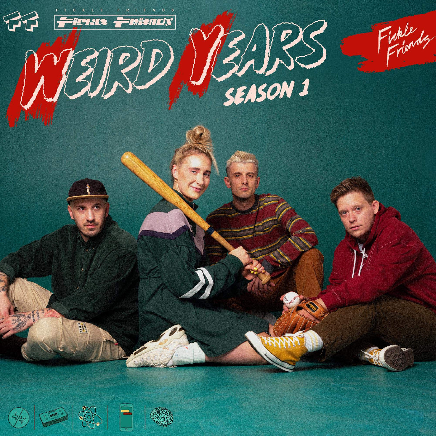 FICKLE FRIENDS Weird Years (Season 1) (White Vinyl)