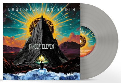 Finger Eleven Last Night on Earth (Limited Edition, 140 Gram Silver Colored Vinyl, Gatefold LP Jacket)