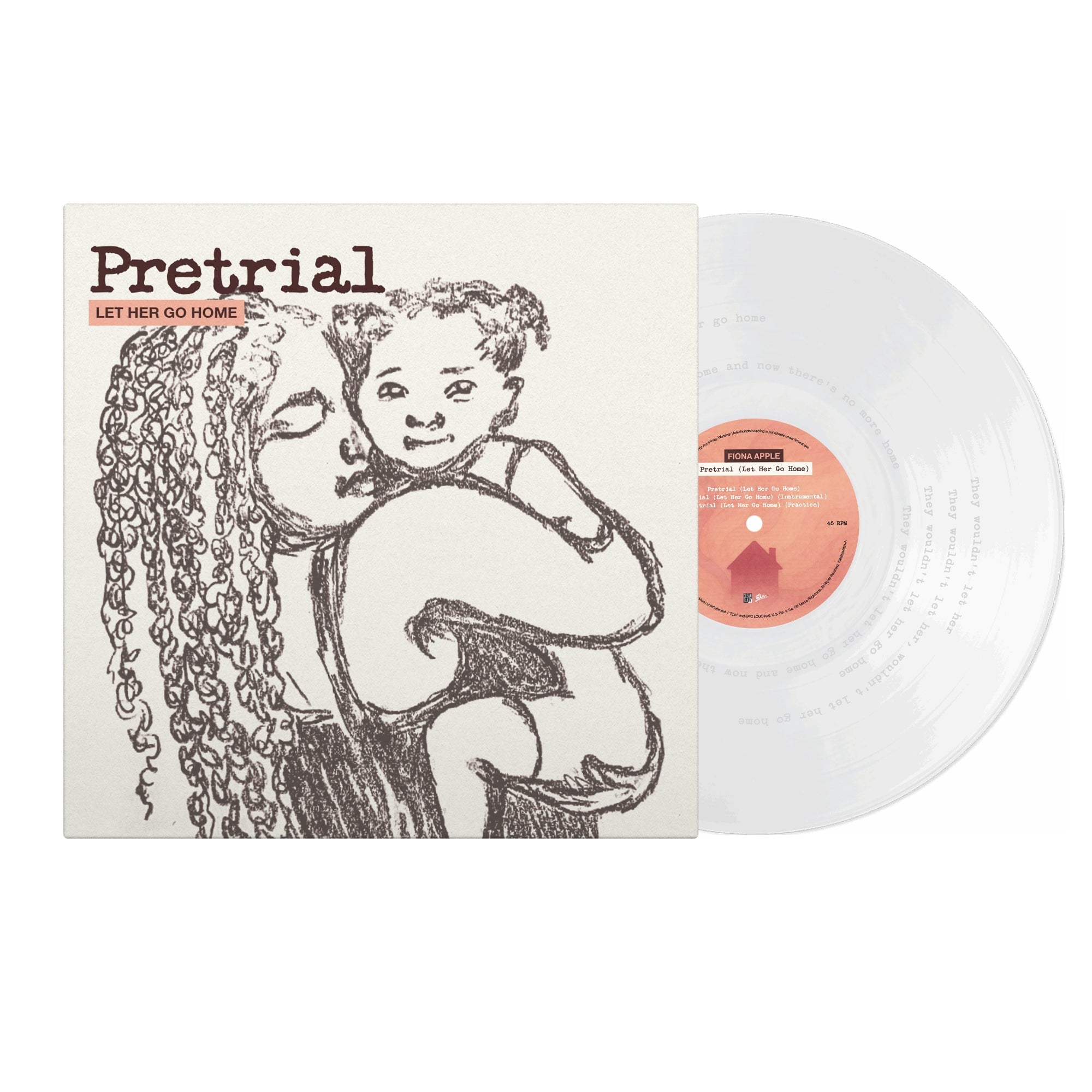 Fiona Apple Pretrial (Let Her Go Home) (140G) [Crystal Clear Vinyl] [Ep]