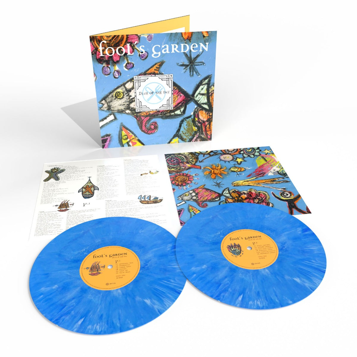 FOOLS GARDEN Dish Of The Day (30Th Anniversary) [Deluxe Edition] [Blue Marble 2LP]