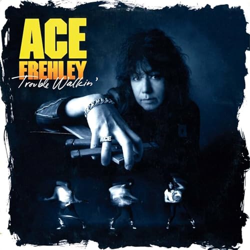 Frehley, Ace Trouble Walkin' (Solar Flare Red Yellow & Orange Hand Poured Effect Vinyl, Limited Edition)