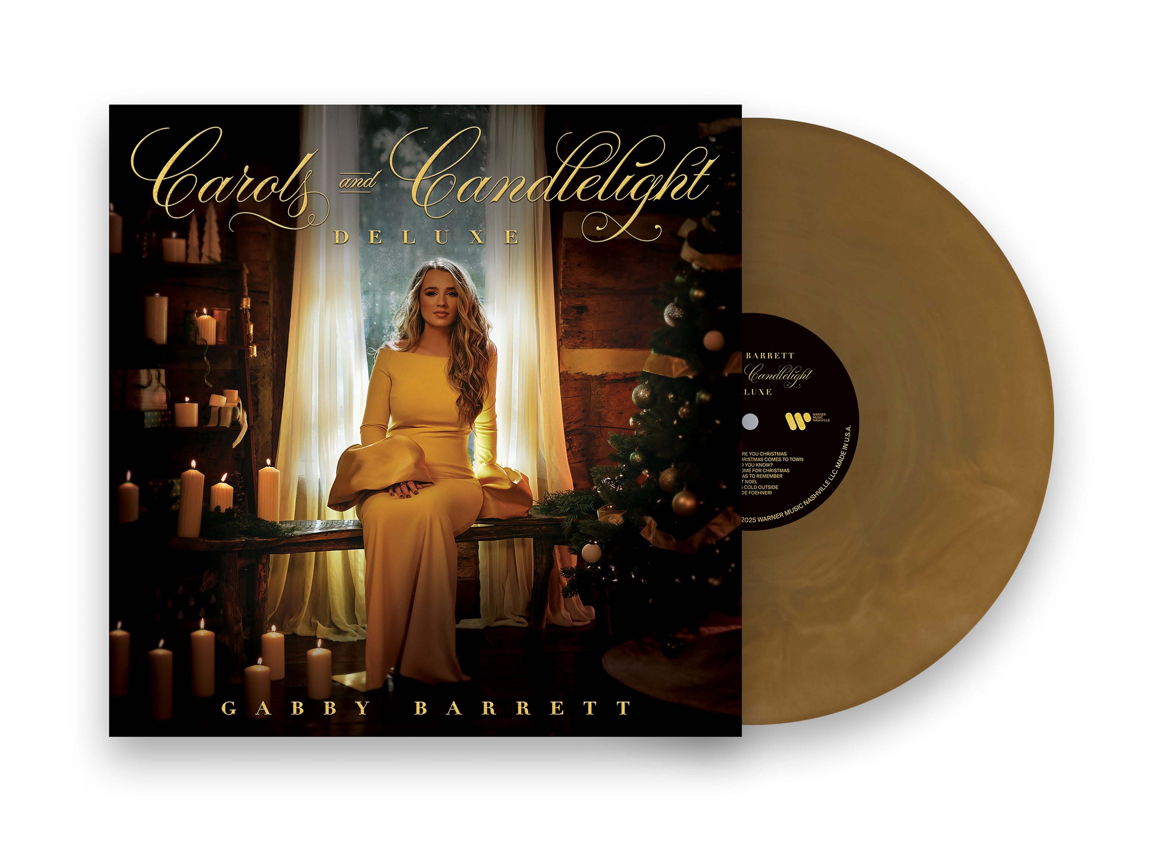 Gabby Barrett Carols And Candlelight (Deluxe) [Gold Vinyl]