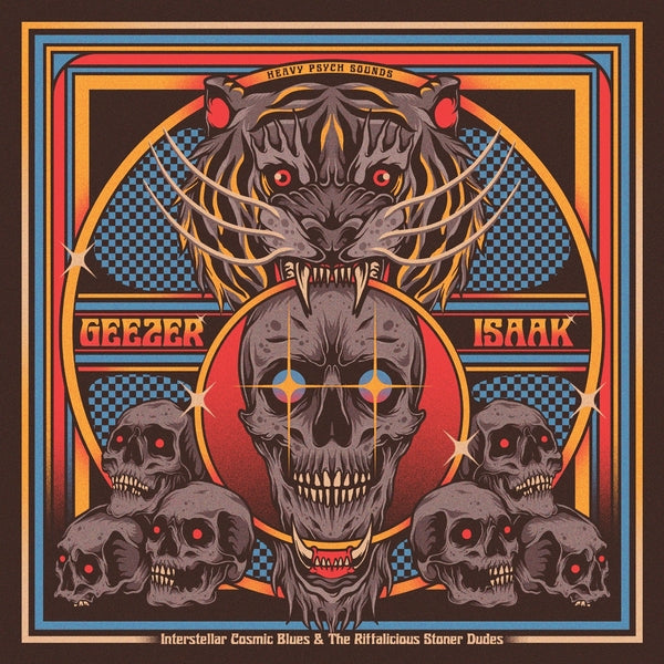 GEEZER/ISAAK Interstellar Cosmic Blues & The Riffalicious Stoner Dudes (Blue Vinyl)