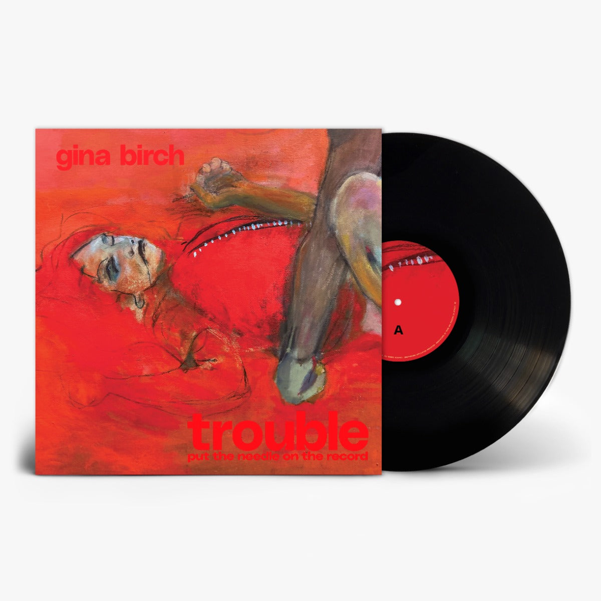 GINA BIRCH Trouble (Black Vinyl)