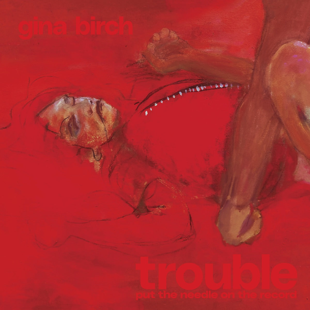 GINA BIRCH Trouble (Black Vinyl)