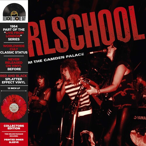Girlschool Live From the Camden Palace (Limited Edition, Red Colored Vinyl, Deluxe Edition, Remastered)