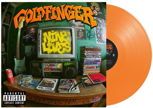 Goldfinger Nine Lives [Explicit Content] (Indie Exclusive, Transparent Orange Colored Vinyl)