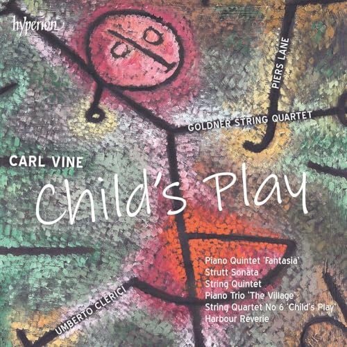 Goldner String Quartet/Piers Lane Vine: Child'S Play, Piano Quintet & Other Chamber Music [2CD]