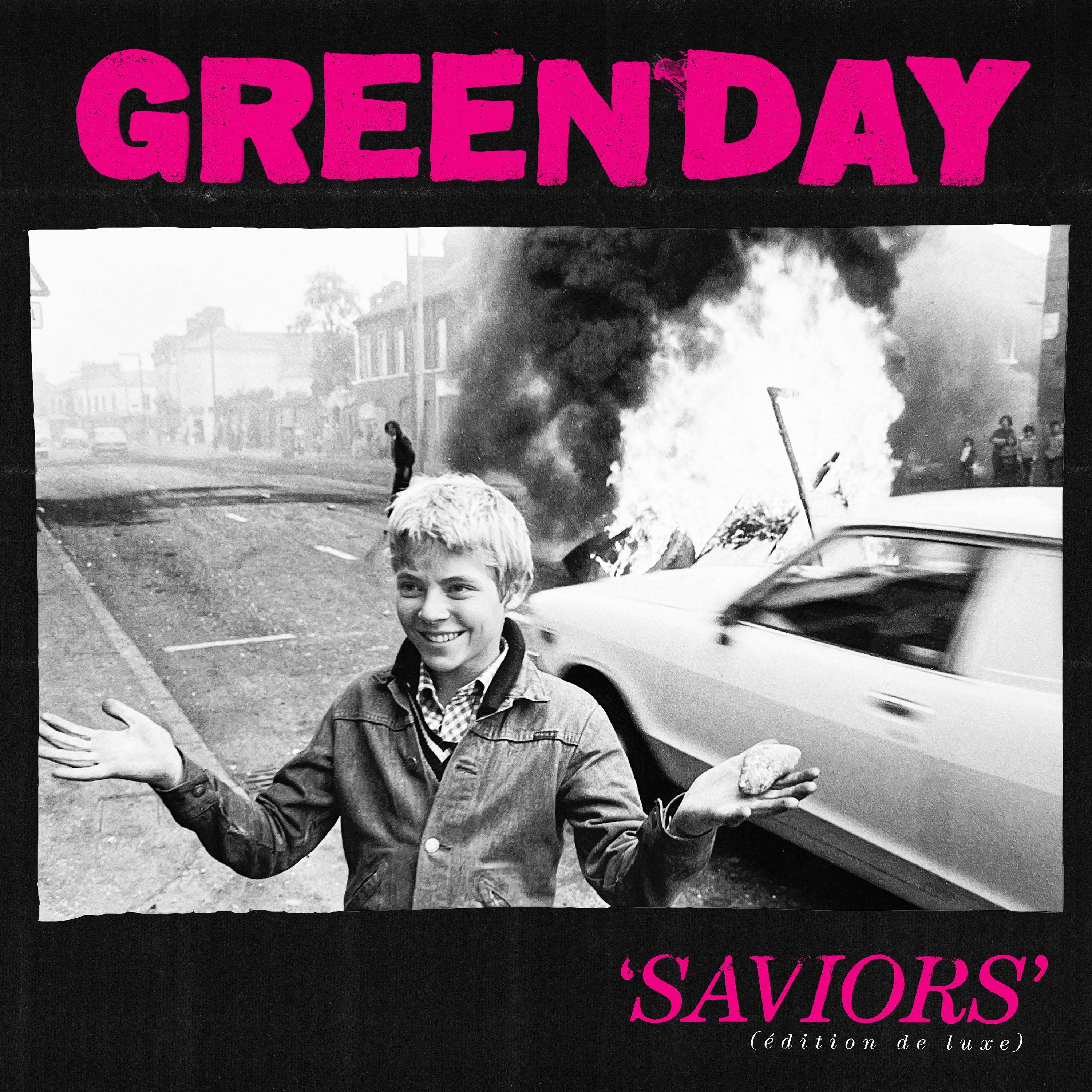 Green Day Saviors (Édition De Luxe) [Hot Pink With White Splatter 2Lp]