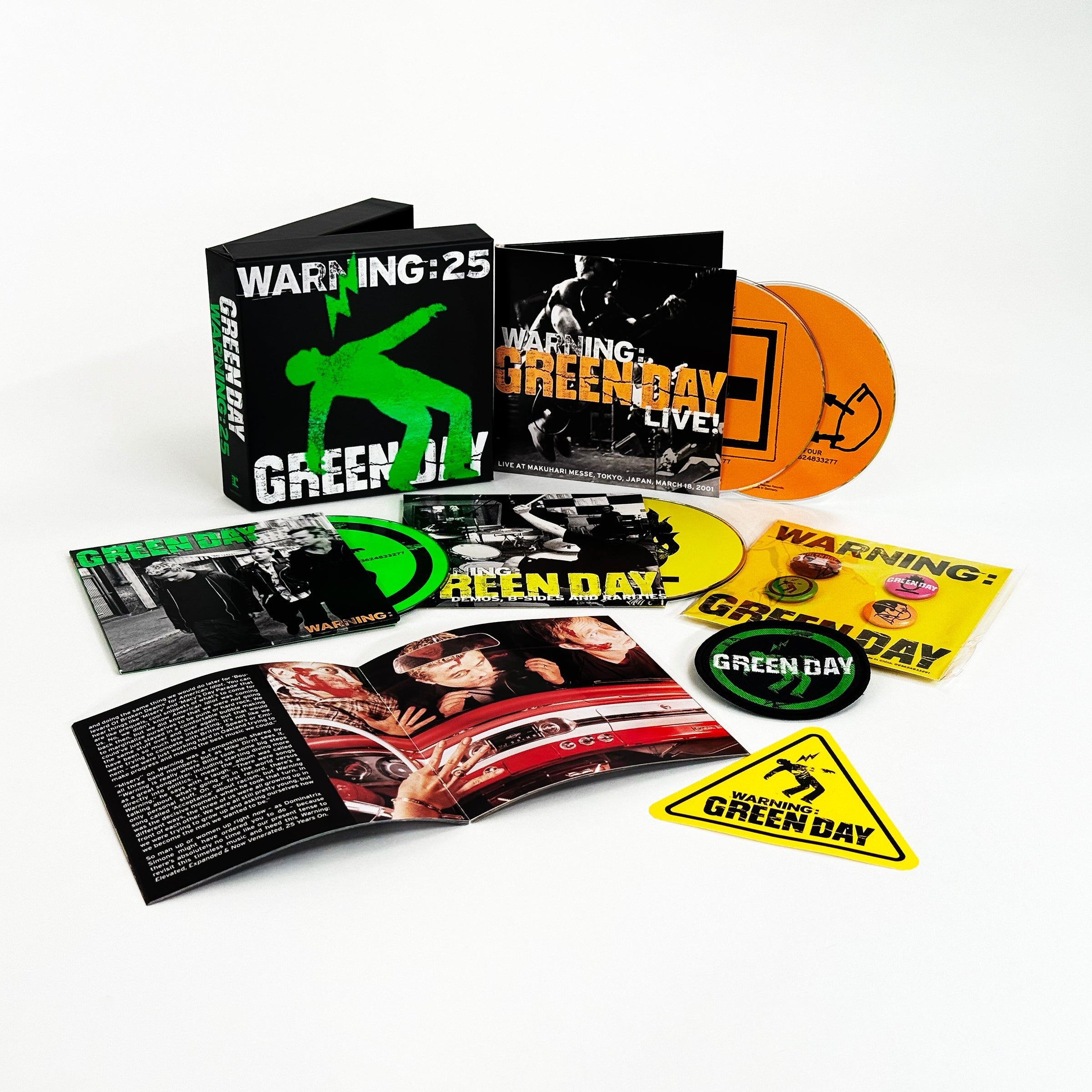 Green Day Warning (25Th Anniversary Deluxe Edition) [4CD]