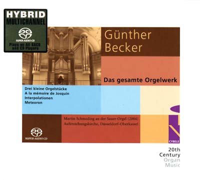 GUNTHER BECKER The Complete Organ Works