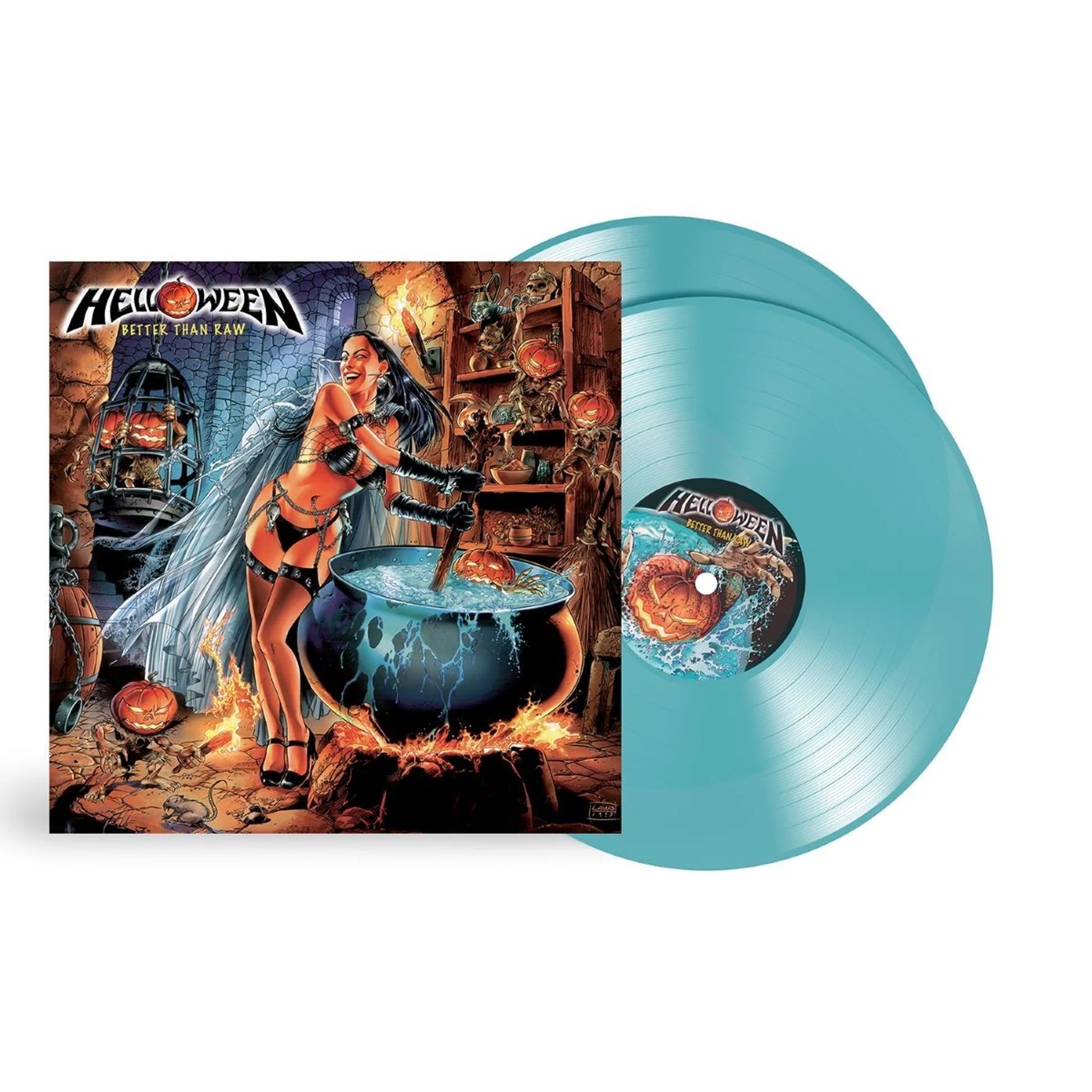 Helloween Better Than Raw [Turquoise 2LP]