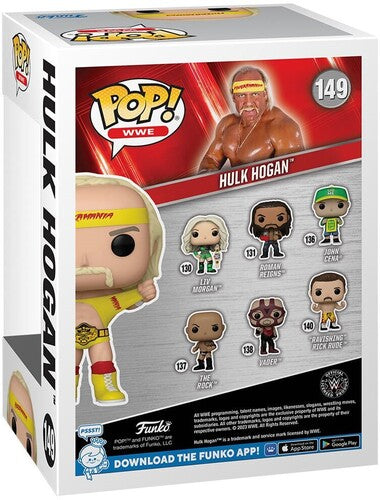 Hulk Hogan Funko POP! WWE: Hulkamania Hulk Hogan with Belt (Vinyl Figure, Collectible)