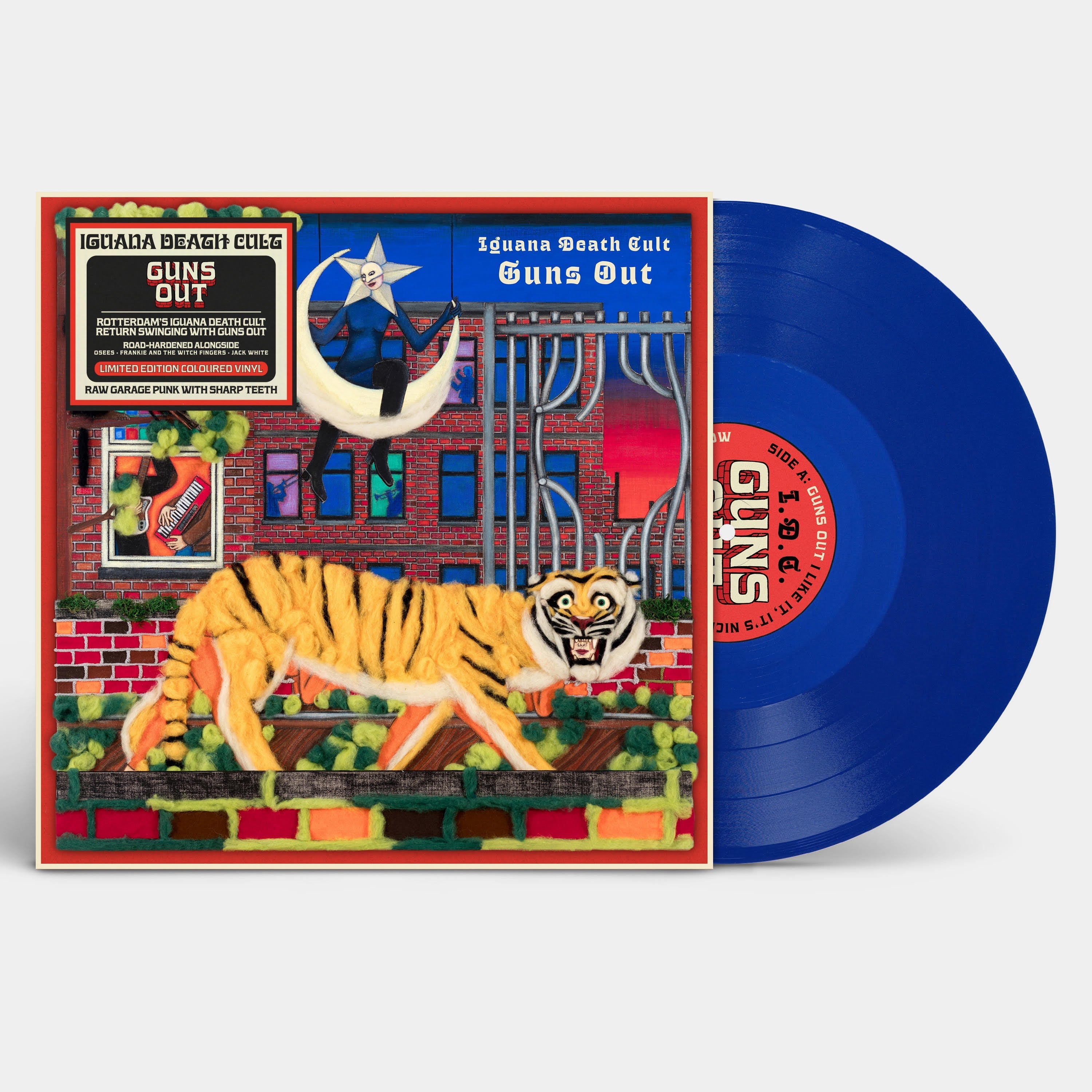 Iguana Death Cult Guns Out (Limited Edition) [Blue Vinyl]