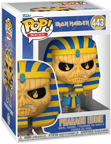 Iron Maiden FUNKO POP! Rocks: Iron Maiden - Pharoah, Powerslave, 40th Anniversary (Vinyl Figure)