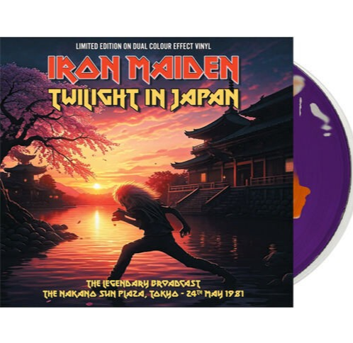 Iron Maiden Twilight In Japan: The Legendary Broadcast - The Nakano Sun Plaza, Tokyo: May 24th, 1981 (Dual Color Effect/ Clear Base Vinyl) [Import]